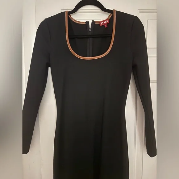 Staud - Joint jersey midi dress - Picture 9 of 11